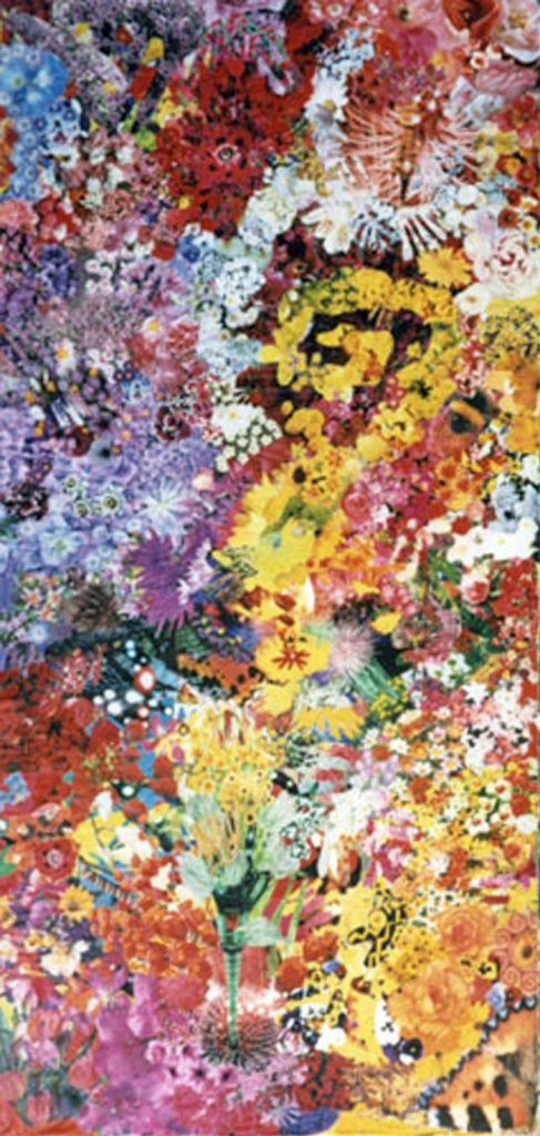 Bryony Boughton Floral Collage - 1994-97